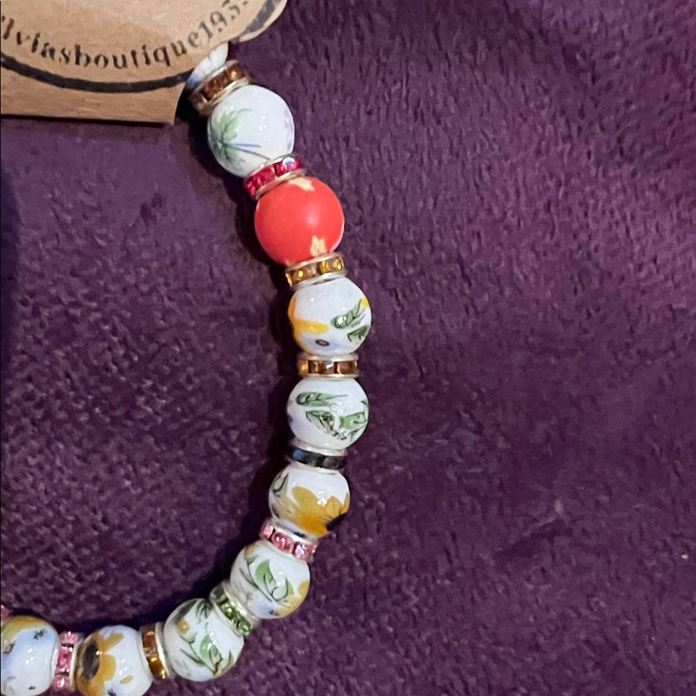 Multicolor Beaded Bracelet - Picture 3 of 3